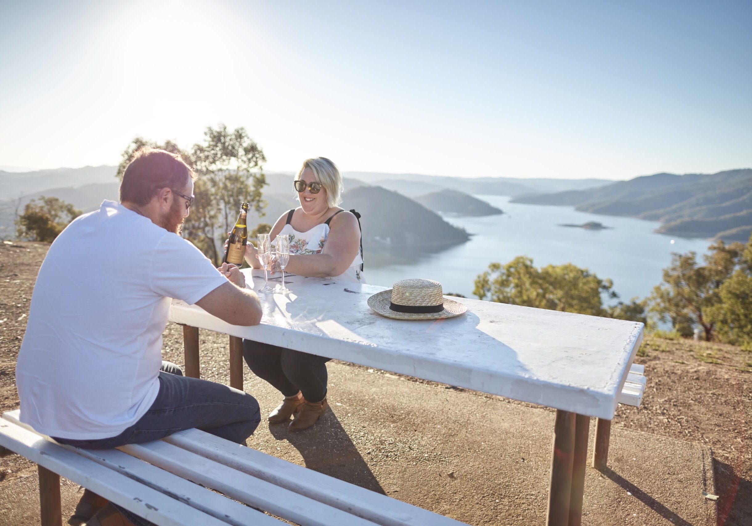 Murrindindi - Foggs Lookout over Lake Eildon _MS89792