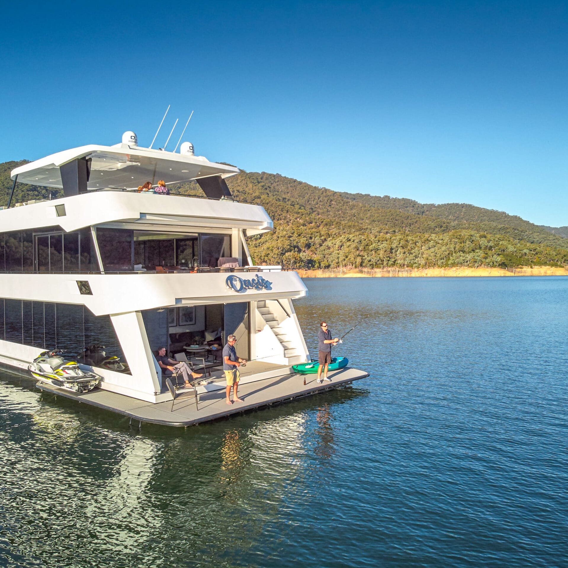 Murrindindi - Lake Eildon - House Boat - Oasis DJI_0720